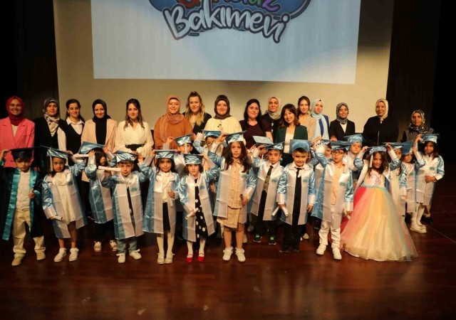 Yozgat Belediyesi Gündüz Bakımevi ve Kreşi ilk mezunlarını verdi