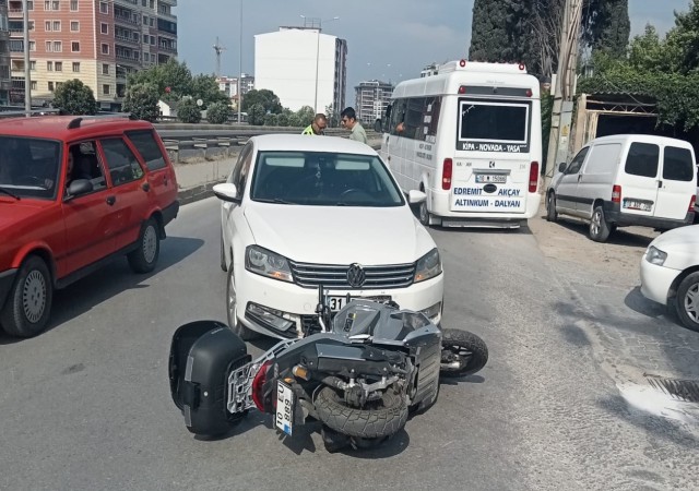 Yozgattan geldi, Edremitte kaza yaptı