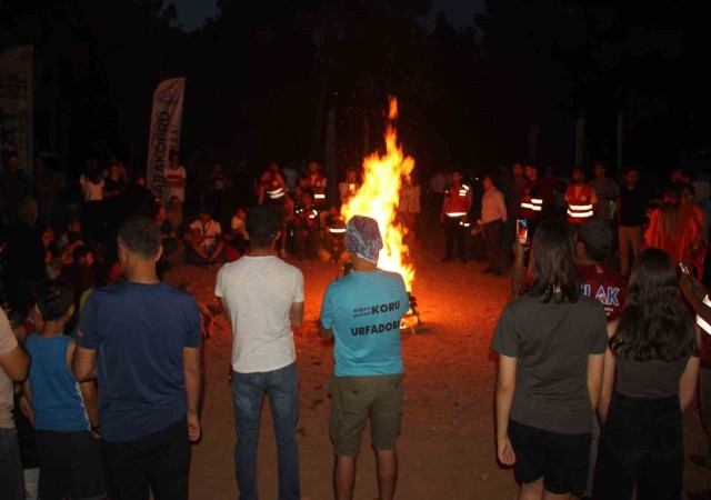 Yüzlerce aile geceyi ormanda geçirdi