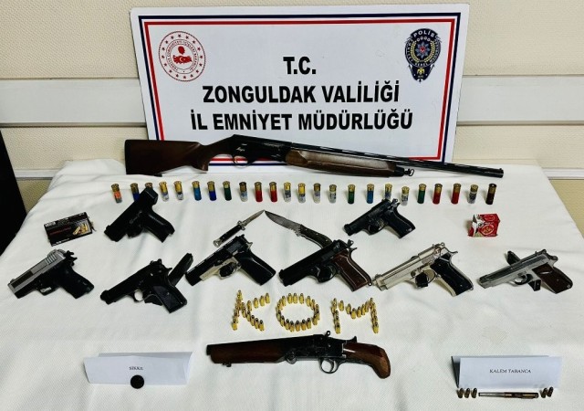 Zonguldakta polisten kukla operasyonu: 8 gözaltı