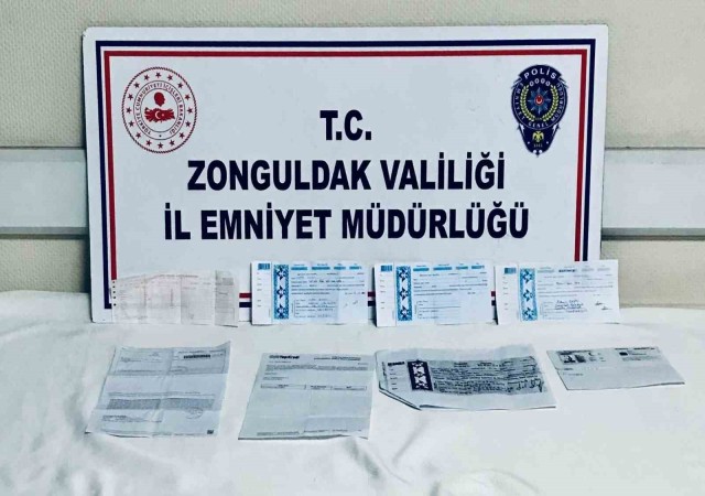 Zonguldakta tefeci operasyonunda gözaltına alınan 2 şüpheli adliyede