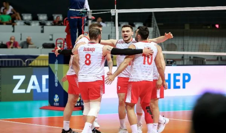 A Milli Erkek Voleybol Takımı, Challenger Kupası’nda finale yükseldi