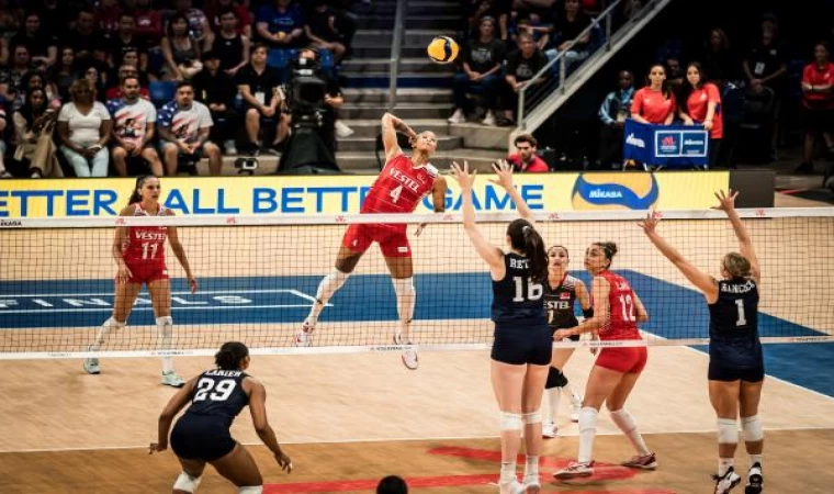 A Milli Kadın Voleybol Takımı, Milletler Ligi’nde finale yükseldi