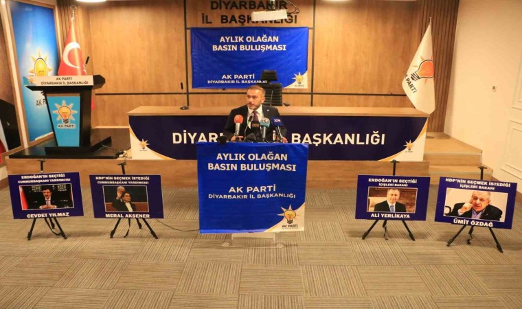 AK Parti İl Başkanı Aydından HDPye sert eleştiri