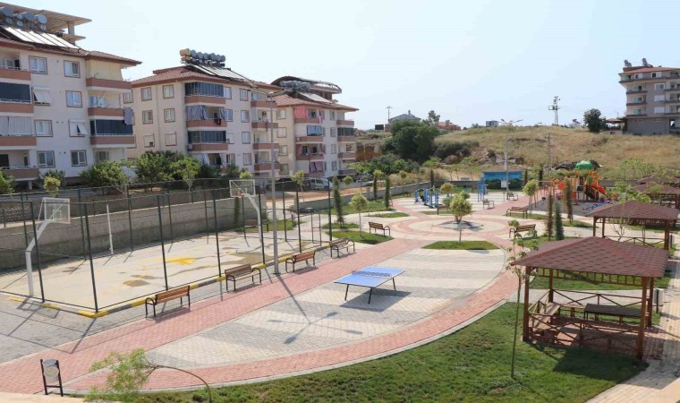 Alanya Belediyesinden Payallar Mahallesine yeni park