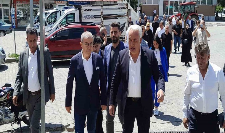 Altay, Başkan Kökeni Arpaçayda ağırladı