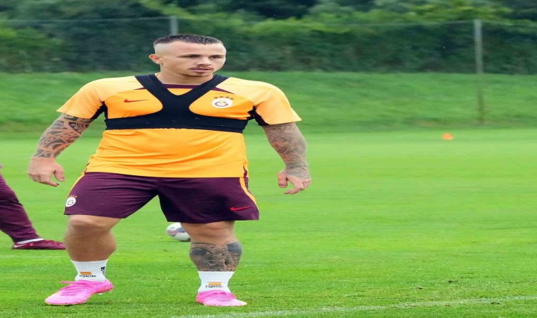 Angelino, Galatasaray ile ilk antrenmanına çıktı