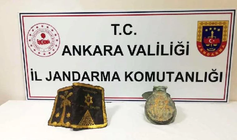 Ankara’da tarihi eser operasyonu: 3 gözaltı