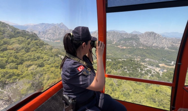 Antalyada jandarma orman denetimlerini sıklaştırdı