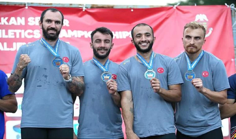 Atletizm Milli Takımı, Balkan Atletizm Şampiyonası’nı zirvede tamamladı