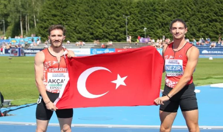 Avrupa atletizmde iki Türk’ü konuşuyor