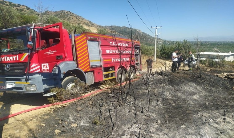 Aydın Büyükşehir Belediyesi İtfaiyesinin hızlı müdahalesi faciayı önledi