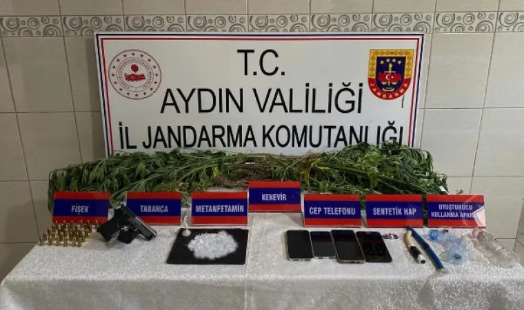 Aydın’da 2 ilçedeki uyuşturucu operasyonunda 6 tutuklama