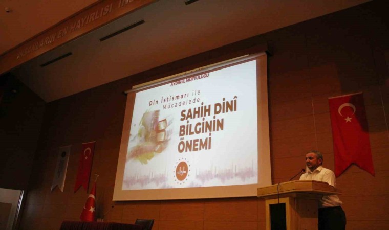 Aydında Din İstismarı İle Mücadelede Sahih Dini Bilginin Önemi konferansı düzenlendi