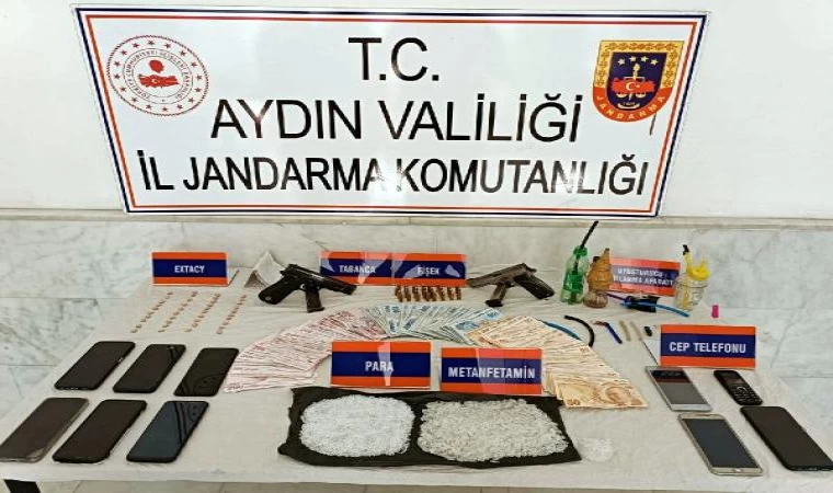 Aydın’ın ilçelerinde uyuşturucu operasyonu: 8 gözaltı