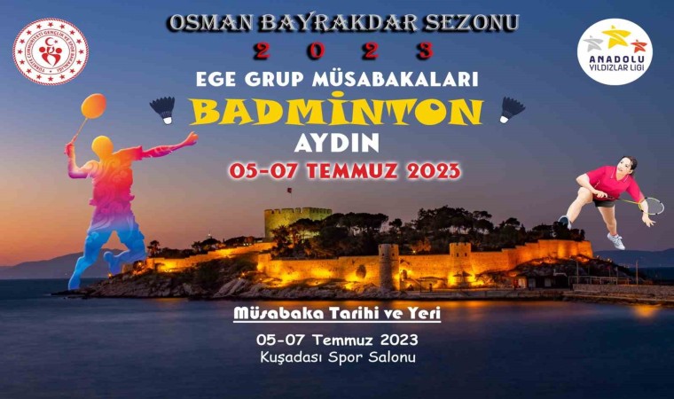 Badminton Analig Ege Grup müsabakaları Aydında başlıyor