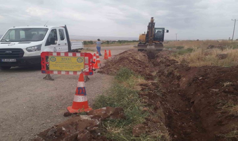 Bağlardaki 88 Evler Afet Konutlarında içme suyu çalışmaları başladı