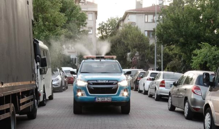 Bahçelievler’de sivrisineklere karşı ilaçlama çalışmaları artırıldı 