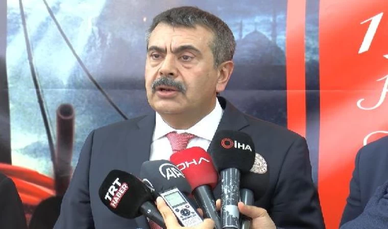 Bakan Tekin: Hedefimiz, milli birliğe sahip çıkacak bir kuşak yetiştirmek