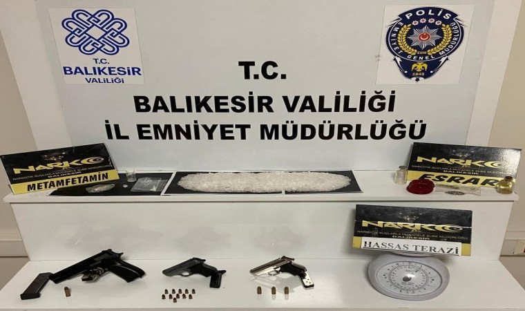 Balıkesirde 46 şahsa uyuşturucu operasyonu