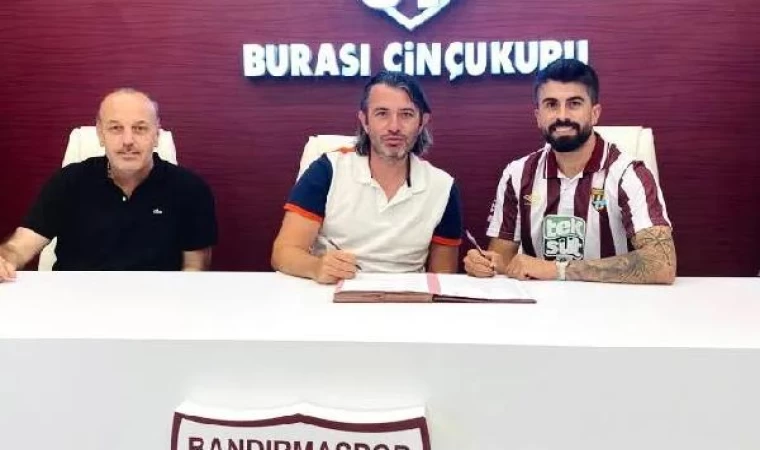 Bandırmaspor, Akın Alkan ile 2 yıllık sözleşme imzaladı