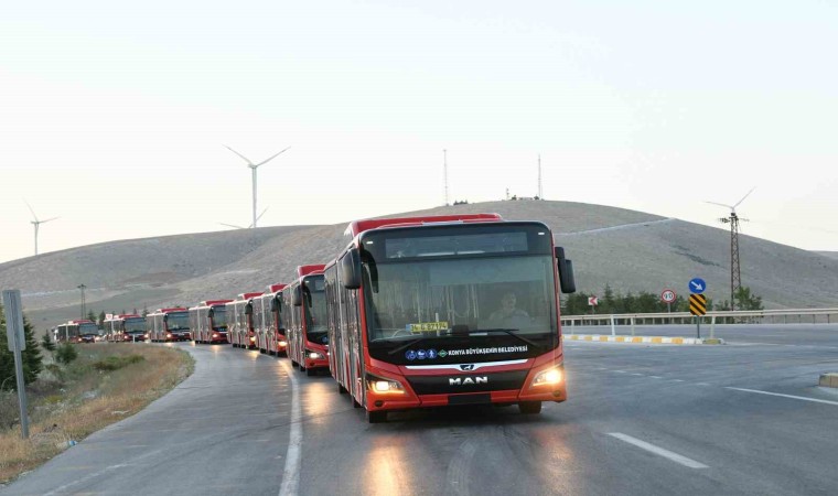 Başkan Altay: Alımını yaptığımız 50 doğal gazlı ve hibrit otobüsün 8i daha şehrimize geldi