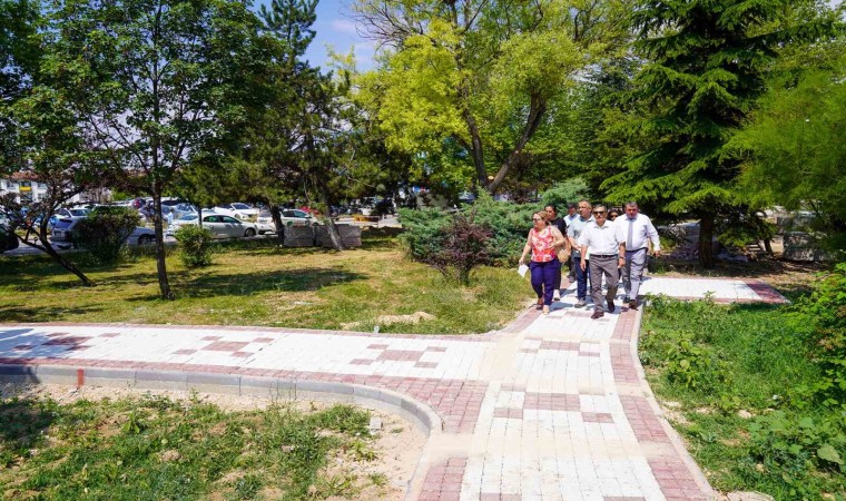 Başkan Ataçtan park incelemesi