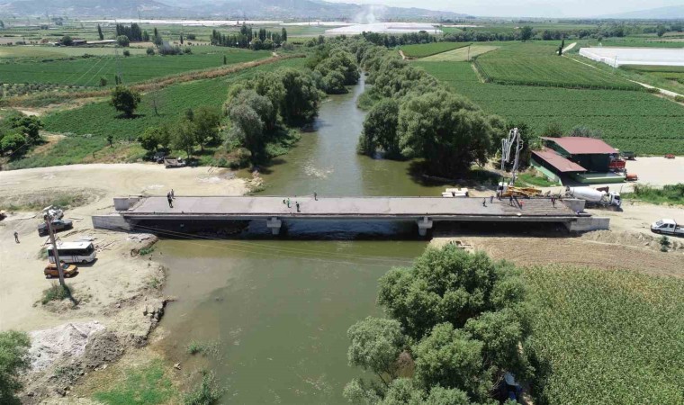 Başkan Kayda, Yılmaz Köprüsünde incelemelerde bulundu