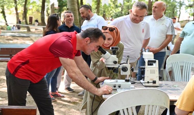 Başkan Yıldız gençlerle birlikte Kefken Kampında