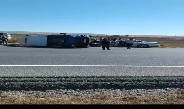 Başkentte trafik kazası: 1 ölü, 10 yaralı