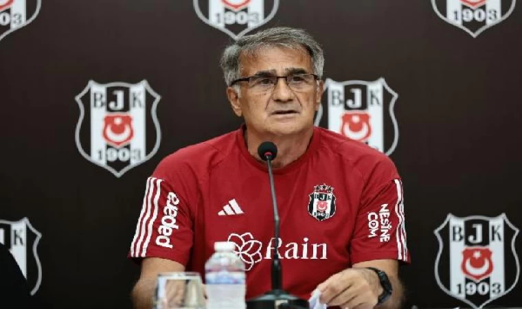 Beşiktaş Teknik Direktörü Şenol Güneş: Yarınki maç bizim adımıza test olacak