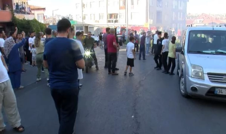 Beyoğlu’nda çiçek serası alev alev yandı