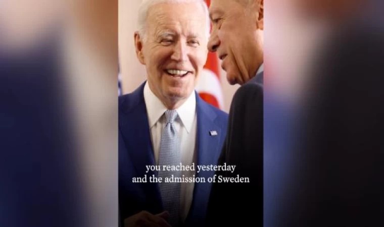 Biden’dan Cumhurbaşkanı Erdoğan’a teşekkür