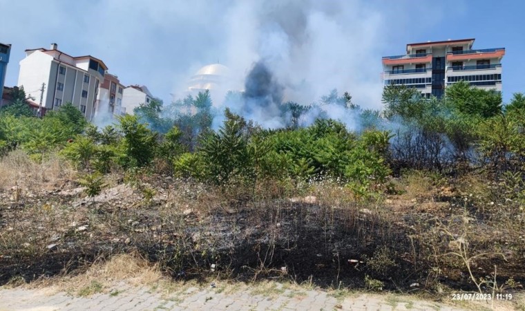 Bilecikte makilik çıkan yangın büyümeden söndürüldü