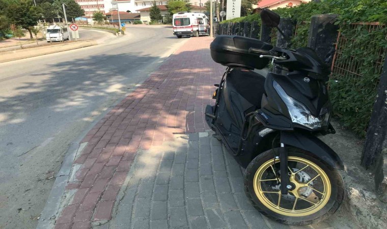 Bilecikte motosikletin devrilmesi sonucu sürücü yaralandı