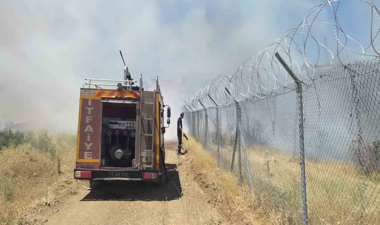 Bingölde çıkan örtü yangını söndürüldü