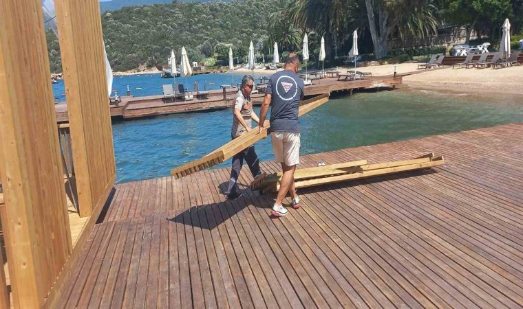 Bodrum Belediyesinden kaçak yapılaşma mücadelesi