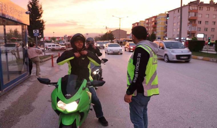 Bozüyükte motosiklet denetimleri hız kazandı