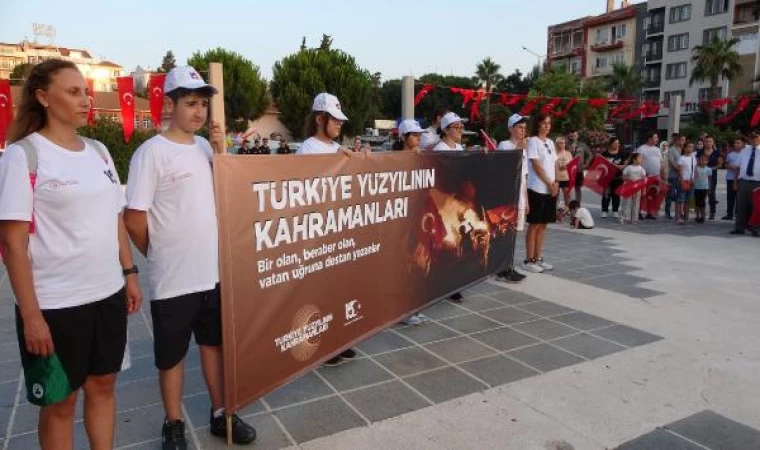 Çanakkale’de ’15 Temmuz Demokrasi ve Milli Birlik Günü’nde anma töreni düzenlendi