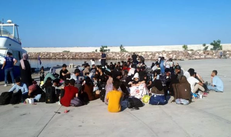 Çanakkale’de teknede 144 kaçak göçmen ile 1 organizatör yakalandı