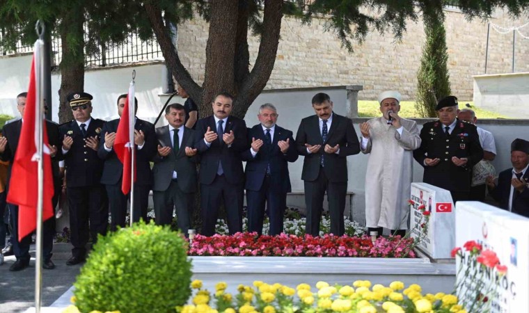 Çorum protokolünden şehitlik ziyareti