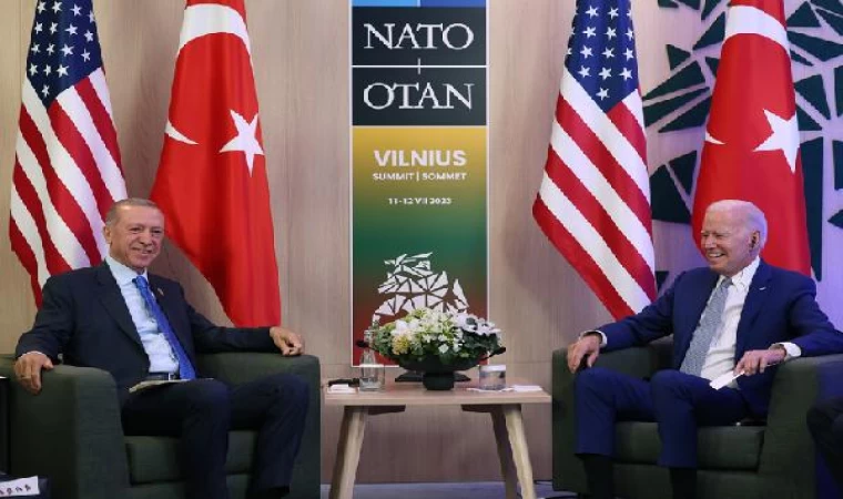 Cumhurbaşkanı Erdoğan, ABD Başkanı Biden görüşmesi başladı (2)