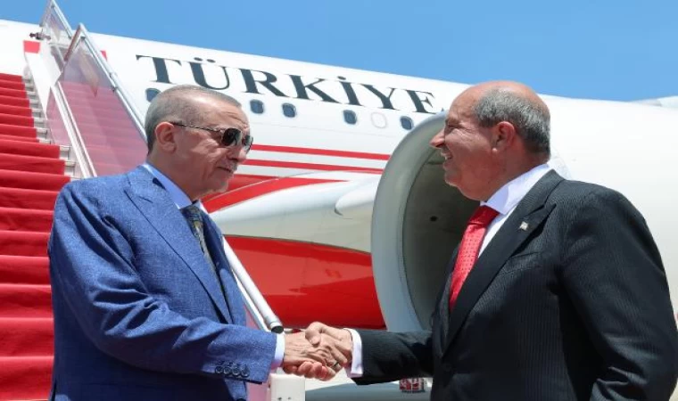 Cumhurbaşkanı Erdoğan, KKTC’de