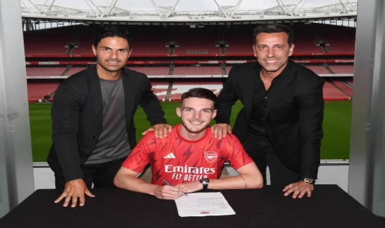 Declan Rice, rekor bonservis bedeliyle Arsenal’de