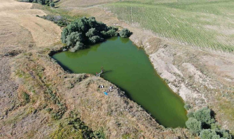 Denizi olmayan Sivasta yapay göl yaptı, ceza aldı