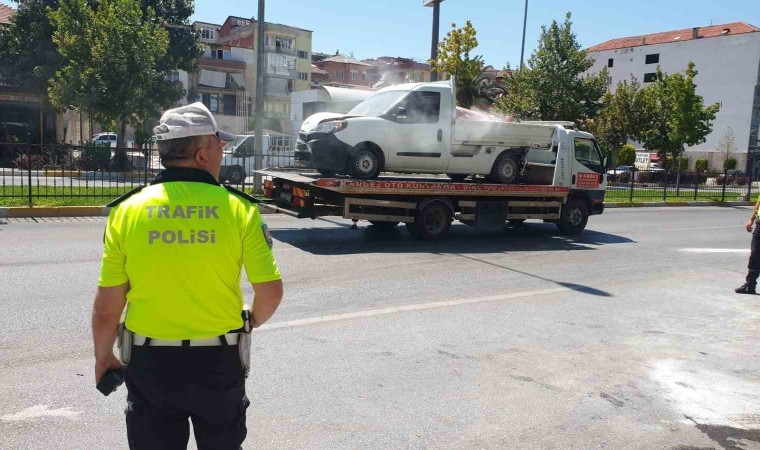 Denizlide son 1 haftada 191 trafik kazası meydana geldi