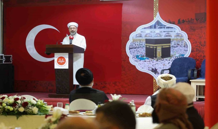 Diyanet İşleri Başkanı Erbaş: İnsanlık, İslamın hak, hukuk, rahmet ve merhamet ilkelerine muhtaçtır