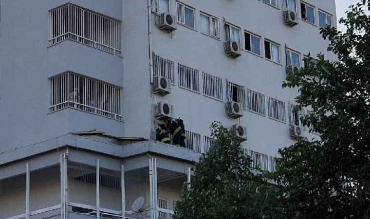 Diyarbakır’da hastane penceresinden atılan sigara asma çatıyı yaktı; hastalar tahliye edildi