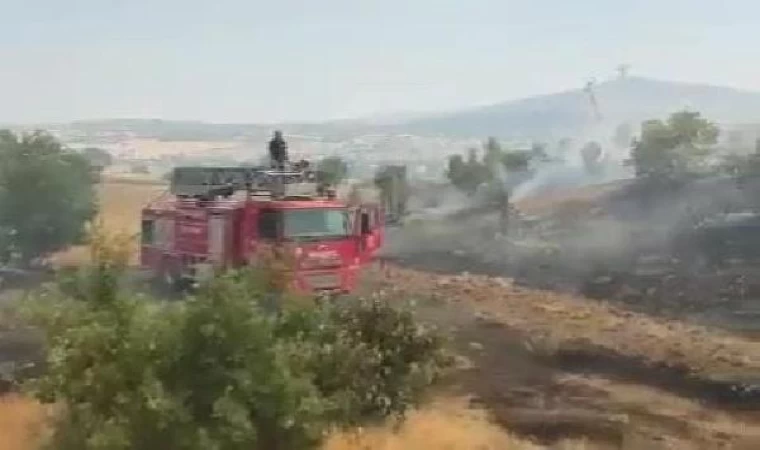 Diyarbakır’da örtü yangını