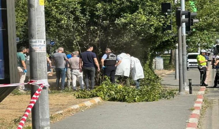 Ek fotoğraflar // Fatih’te şüpheli çanta fünye ile patlatıldı